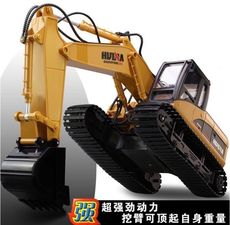 遙控怪手 合金版15動 遙控挖土機 2.4G高階版 工程車