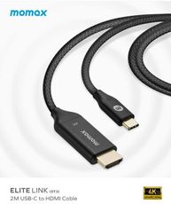 現貨 【Momax】Elite Link Type-C to HDMI 影音轉接線 DT3D