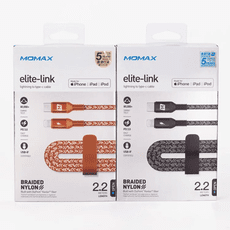 【MOMAX】IPHONE Lightning to Type-C 傳輸線 2.2m MFI認證線