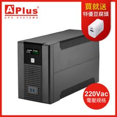 【電壓220V】特優Aplus 在線互動式UPS Plus5L-US2000N(1200W)