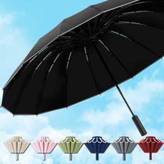 32骨反向開合自動傘 抗風雨反向傘 雨傘 折疊傘 自動傘