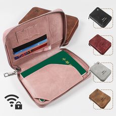 防盜刷護照包 RFID 護照套 皮革護照夾 sim卡收納 護照收納包 證件包 旅行收納包 卡片夾