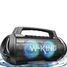 W-KING D10 70W 藍牙喇叭,IPX6 防水藍牙喇叭 帶燈光 深低音