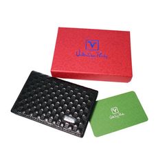 免運 Valentino Rudy 范倫鐵諾 時尚壓紋牛皮名片夾 Z7864-1