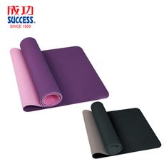 免運 成功 防霉無毒瑜珈墊附背帶(6mm) S4690 檢驗通過