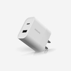 免運 PHILIPS飛利浦 USB-C 30W PD充電器 DLP5321C/96 超值二入組