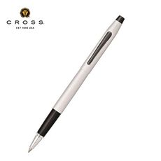 Cross經典世紀系列 啞鉻蝕刻鑽石圖騰鋼珠筆 AT0085-124