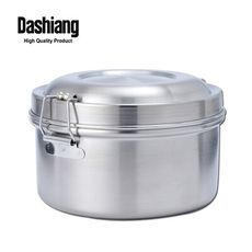 免運 Dashiang 頂級316雙層圓型便當盒12cm DS-B29-12台灣製