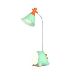 免運 KINYO 三段式調光充電式LED小恐龍檯燈 PLED-4175