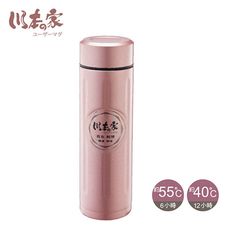 川本家 內膽304真空烤漆保溫保冷玫瑰杯330ml JA-H330