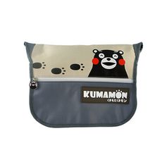 免運【KUMAMON】熊本熊 腳印 側背包 (大)