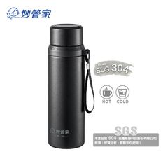 免運 妙管家 304布列克保溫瓶800ml HKVC-627BK