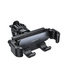 免運 【Lisen】360度立體旋轉零噪音出風口車用手機支架(適用4.7~7.2吋手機)