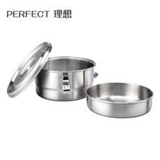 免運 理想PERFECT 極緻316雙層防漏便當盒14cm KH-53014