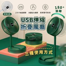 【JHOME+】USB伸縮折疊風扇