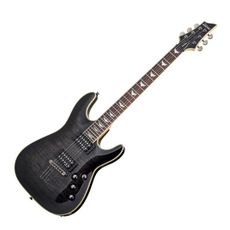 [分期免運] schecter omen extreme-6 stbk 透明黑 雲紋 無搖座 電吉他