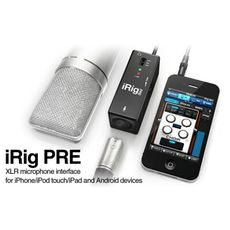 IK Multimedia iRig Pre iOS Android 手機電容式麥克風轉接介面