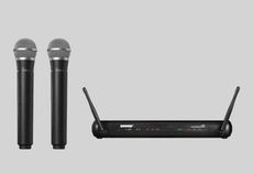 SHURE SVX288 / PG58 雙頻道 無線 麥克風 組[唐尼樂器]