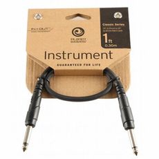 Planet Waves CGTP-01 30公分 雙直頭 電吉他 Bass 效果器 短導線