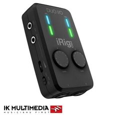 免運公司貨 IK iRig PRO DUO I/O 吉他 Bass 鍵盤 MIDI 麥克風 錄音介面