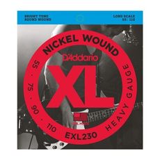 D'addario EXL230 (55-110) 貝斯 Bass 4弦鎳弦套弦 [唐尼樂器]