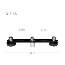 stander d-5-2b 麥克風一轉二輔助架 可架二支麥克風(直播 錄音 收音 主播 唱歌 使用