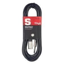 Stagg SAC3PXM DL 3米 XLR 公頭 對 6.3mm 單聲道公頭 音源線 麥克風線