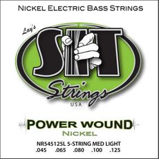 美國製 SIT Power Wound 45-125/ 45-130 五弦 電貝斯 Bass 套弦