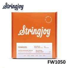 美國手工品牌 Stringjoy Foxwoods 10-50 狐狸木 鍍膜磷青銅 民謠吉他弦