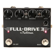 公司貨免運 Fulltone Full-Drive 3 美國製造 全手工 電吉他 單顆 破音 效果器