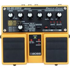 od-20 drive zone 電吉他 破音 雙踏板效果器 od20[唐尼樂器] - 圖片色