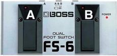 Boss FS-6 電吉他效果器/音箱雙功能切換開關踏板(結合 FS-5L 和 FS-5[唐尼樂器]