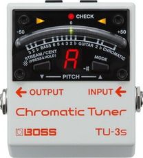 BOSS TU-3S Chromatic Tuner 吉他 Bass 調音器 地板型 [唐尼樂器]