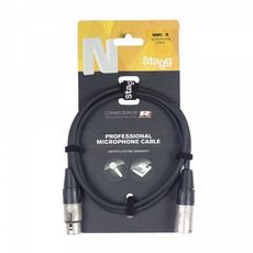 Stagg NMC1R 1米 XLR 公母頭 防爆音 專業級平衡訊號麥克風線(總代理公司貨一年保固)