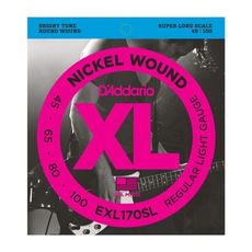 D'Addario EXL170SL (45-100) 加長 貝斯 Bass [唐尼樂器]