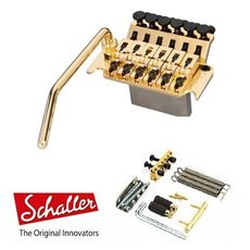 Schaller Lockmeister 電吉他 金色 大搖座整組大搖桿系統同 Floyd Rose