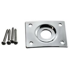 tm parts jp-1 吉他 bass 導線插孔 固定蓋 護片 插孔金屬片 jack plate