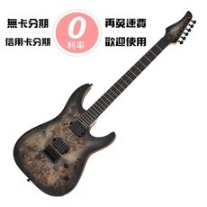 分期免運 Schecter C-6 Pro CB 漸層炭紋 原木樹瘤 無搖座 電吉他 [唐尼樂器]