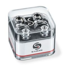 Schaller S-Locks 電吉他 Bass 電貝斯安全背帶扣(亮銀色,賣場另有其他顏色)