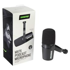 免運公司貨 美國 SHURE MV7X XLR Podcast 專用 動圈式 麥克風 遊戲 直播