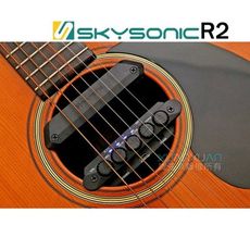 ☆唐尼樂器︵☆免運費 SkySonic R2 雙系統 共振拾音器 雙收音+內建三種效果 可免挖洞 專