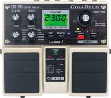 全新 BOSS DD-20 Giga Delay 民謠吉他/電吉他 Bass 數位延遲雙[唐尼樂器]