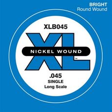 daddario xlb045 (.045) bass 電貝斯 零弦 單弦 [唐尼樂器]