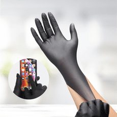 【可滑手機📱】一次性手套 拋棄式手套 NBR手套 NBR加厚手套 PVC手套 廚房手套 染髮手套