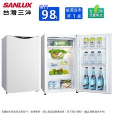 SANLUX台灣三洋98公升一級能效單門小冰箱 SR-C98A1~含運僅配送一樓