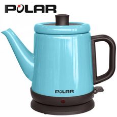 POLAR普樂0.8L無線不鏽鋼快煮壺 (水藍) PL-1739