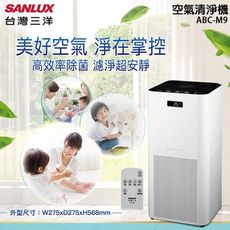 SANLUX台灣三洋 10-17坪遙控空氣清淨機 ABC-M9