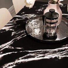 桌布餐桌布北歐大理石紋美觀 遮破洞 刮痕 防塵  時尚設計大尺寸
