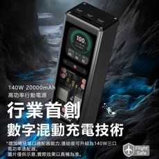 Lenovo聯想 LQ SLPB20140鋒行者大功率筆電行動電源140W 20000mAh 73W