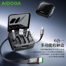 AIDOGA艾迪伽 LQ DC4251萬寶系列伸縮收納盒傳輸線PD快充款60W線長1m